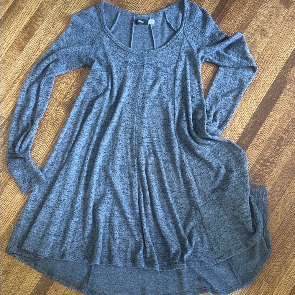 BDG Heather Gray Knit Top